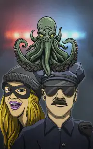 Bad Octopus Under Arrest
