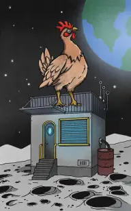 Bird in Moonbase 42