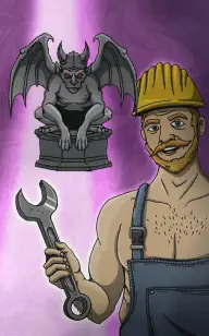 The Builder's Big Gargoyle