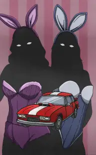 Two Ladies for One Sports Car