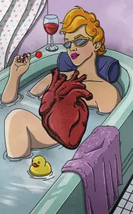 Dripping on the Organ