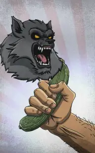 Squeezing Werewolf
