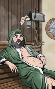 Sauna Sessions with My Mailman