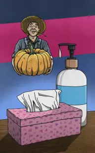 Keeping My Pumpkin Oiled Up