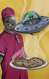 The Saucy Spaceship Delivery