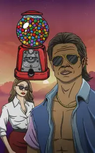 The Bad Boy with His Gumball