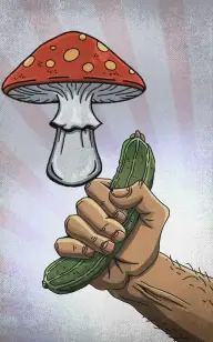 Gripping My Mushroom