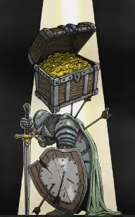 The Gold Slain in Combat