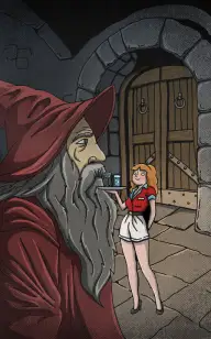 The Waitress Spellcaster