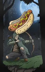 The Hot Dog Night Elf