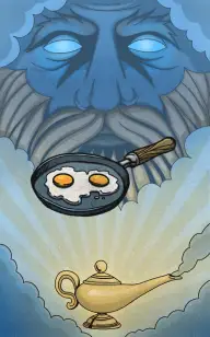 The Magic Frying Pan Genie