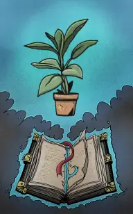 Dark Plant Pot Magic