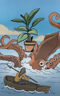 The Plant Pot Castaway