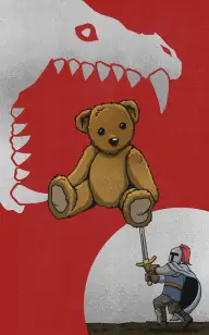 The Dragon's precious Teddy Bear