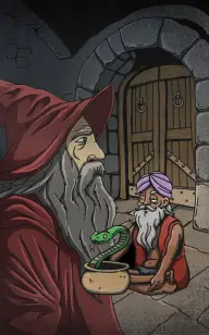 The Beggar Spellcaster
