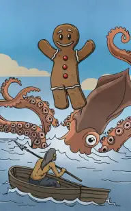 The Gingerbread vs the Kraken