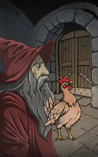 The Red Wizard & His Chicken