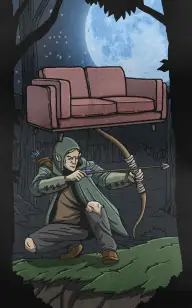 Couch in Greenwood Forest