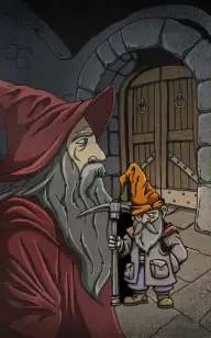 The Red Wizard & His Dwarf
