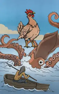 The Chicken vs the Kraken
