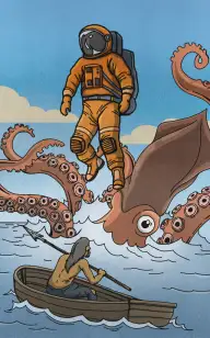 The Astronaut Castaway