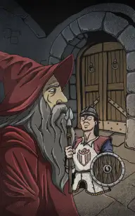 The Red Wizard & His Knight