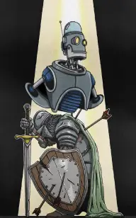 The Machine Slain in Combat