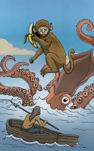 The Monkey Castaway