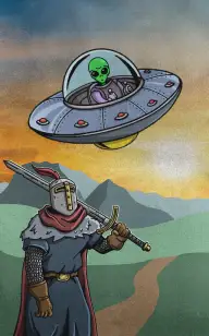 The Quest for the Holy Alien