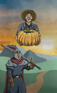 A Knight's Path to His Farmer