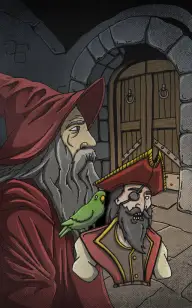 The Red Wizard & His Pirate