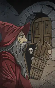 The Red Wizard & His Coffin