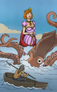 The Princess vs the Kraken