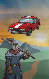 The Quest for the Holy Race Car