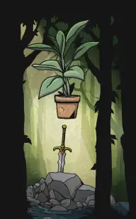 The Sword Chose the Plant Pot