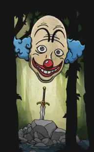 The Jester's Magic Sword